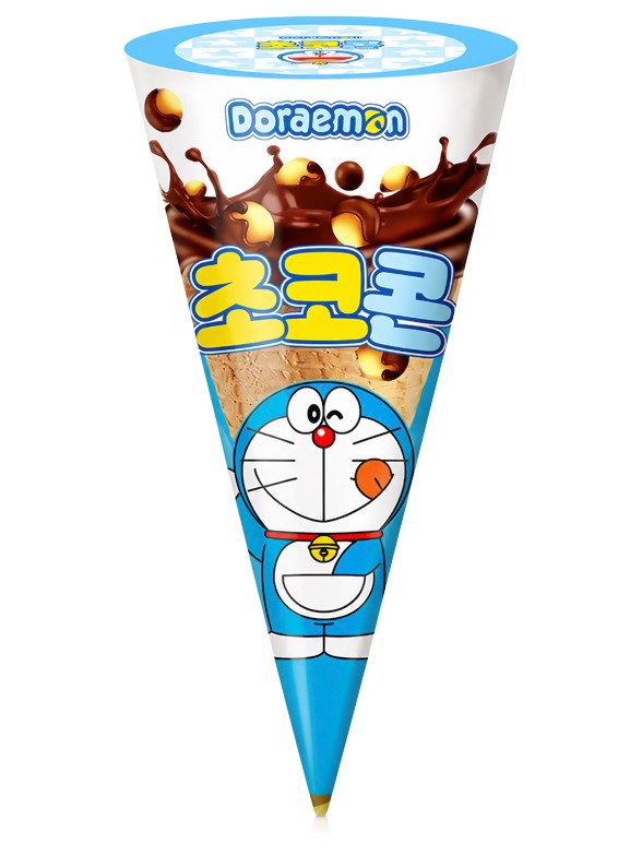 Cucurucho de Crema de Chocolate con Galletas | Doraemon 15 g