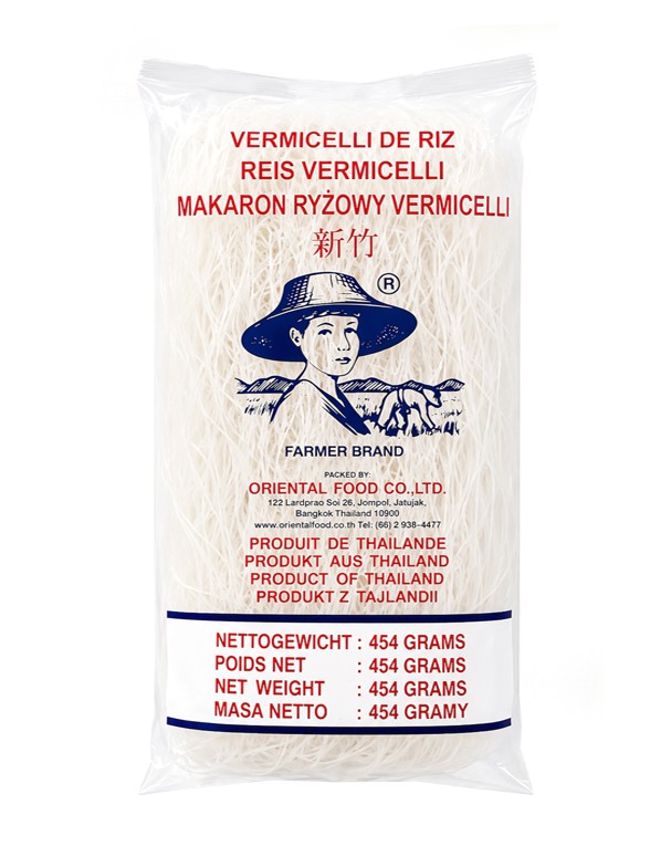 Fideos Vermicelli de Arroz | 454g.