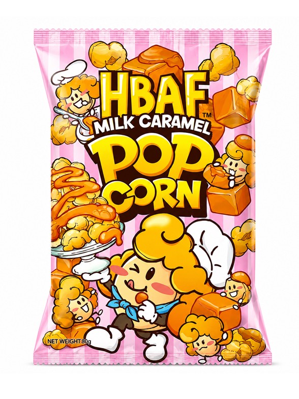 Palomitas Coreanas de Maíz Sabor Toffee Milk | HBAF 80 g