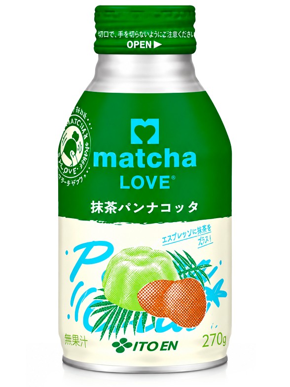 Té Verde Matcha Panna Cotta de Coco | Matcha LOVE 270 ml