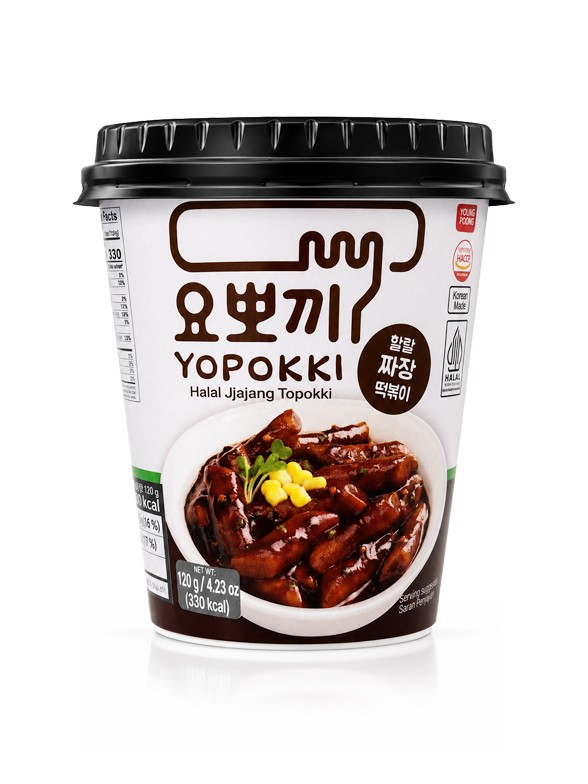 Tteokbokki (Topokki) Jjajang | Yopokki 120 g
