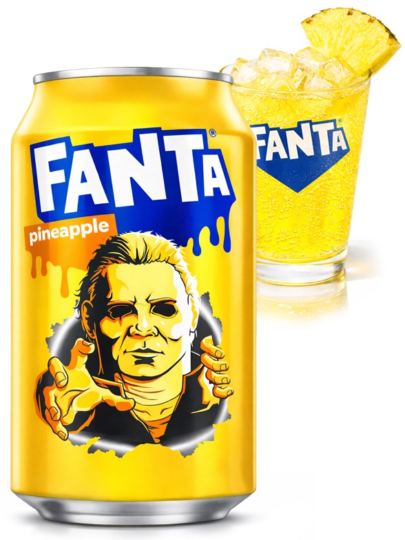 Fanta de Piña USA | Halloween Michael Myers 355 ml.