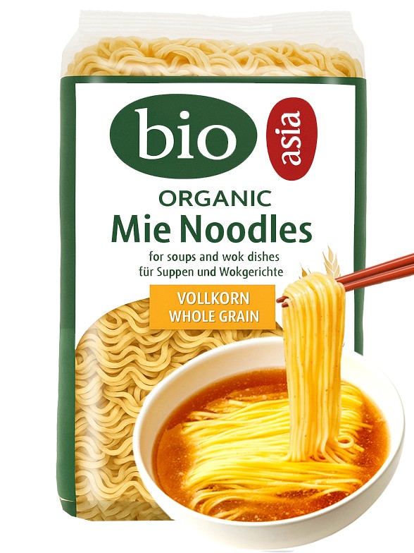 Fideos Mie Noodles Integrales Orgánicos 250 grs.