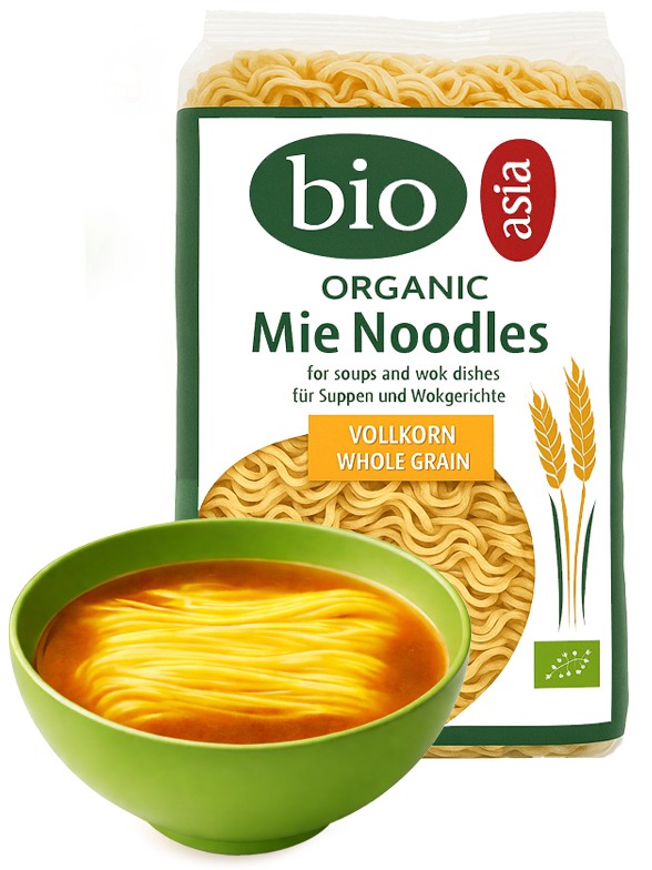 Fideos Mie Noodles Integrales Orgánicos 250g.