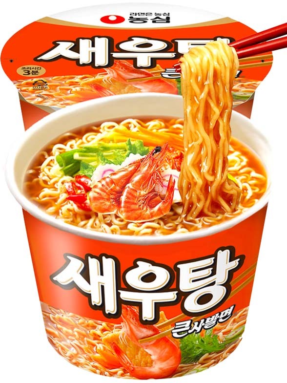 Fideos Ramen Coreanos Seutang Picante | Big Tower Bowl 115g.