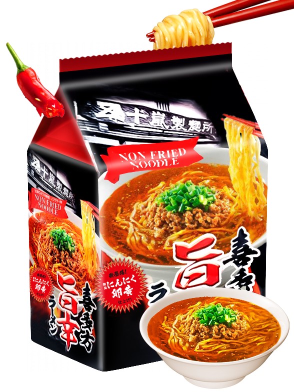 Fideos Ramen Kitakata Umakara Spicy | 303 grs 3 uds.