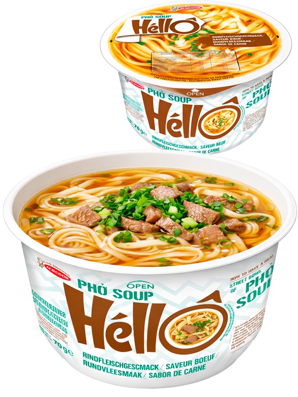 Ramen Vietnamita de Arroz y Ternera Pho Bo | Bowl 70g. | Sin Gluten