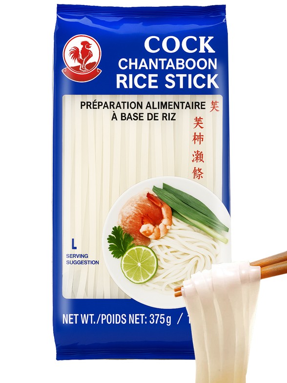 Fideos Tallarines de Arroz estilo Pho Ga