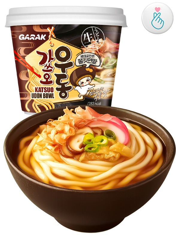 Fideos Udon Frescos Coreanos Receta Katsuo | Garak 215g.