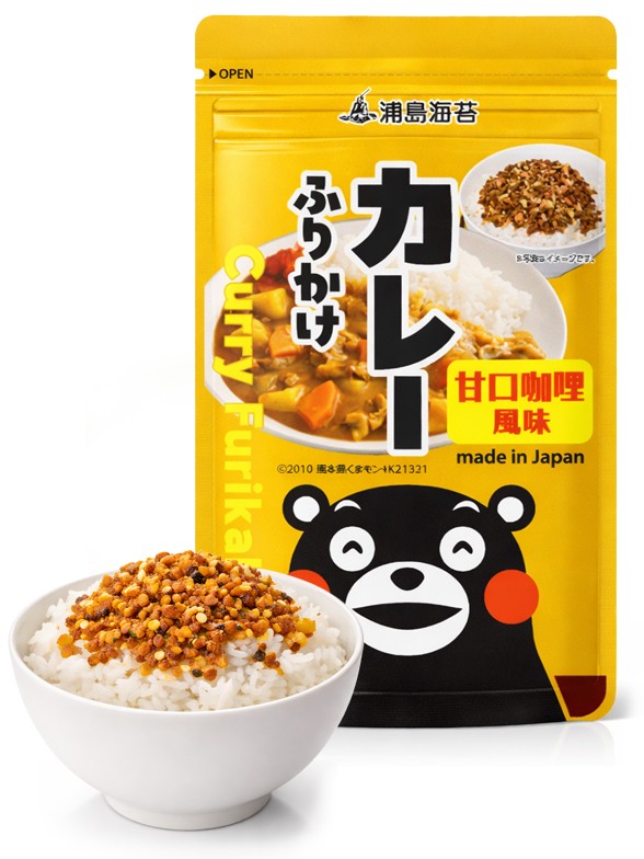Furikake de Curry | Urashima Kumamon 45g.