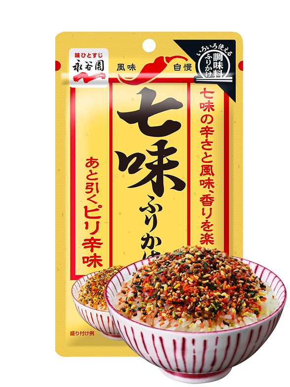 Condimento Bento Furikake Shichimi de 7 Especias 30 grs.