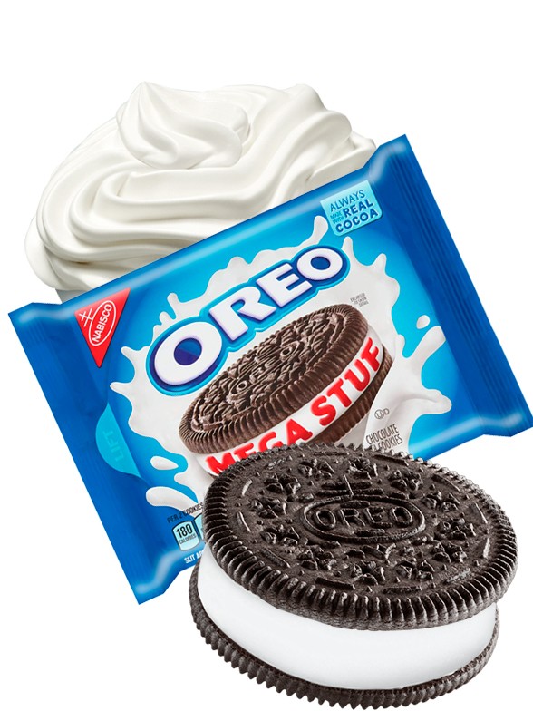 Oreo Mega Stuf Triple Crema 374 grs.