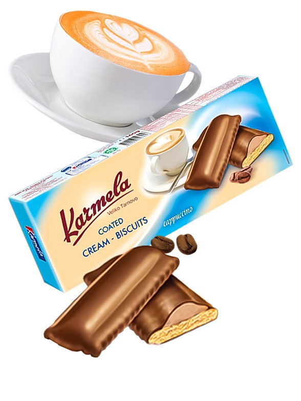 Galletas DUO con Crema de Cappuccino y Chocolate 160 grs