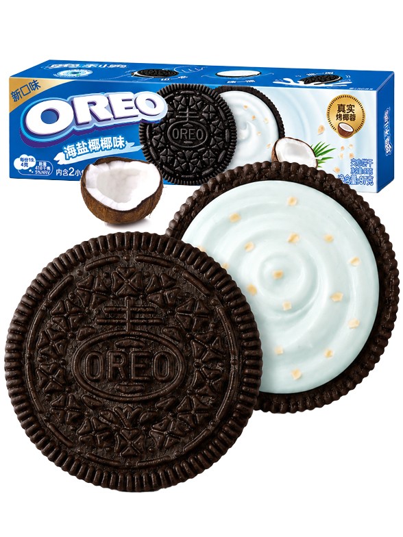 Galletas Oreo Coco y Sal Marina | Edición Especial 87 g