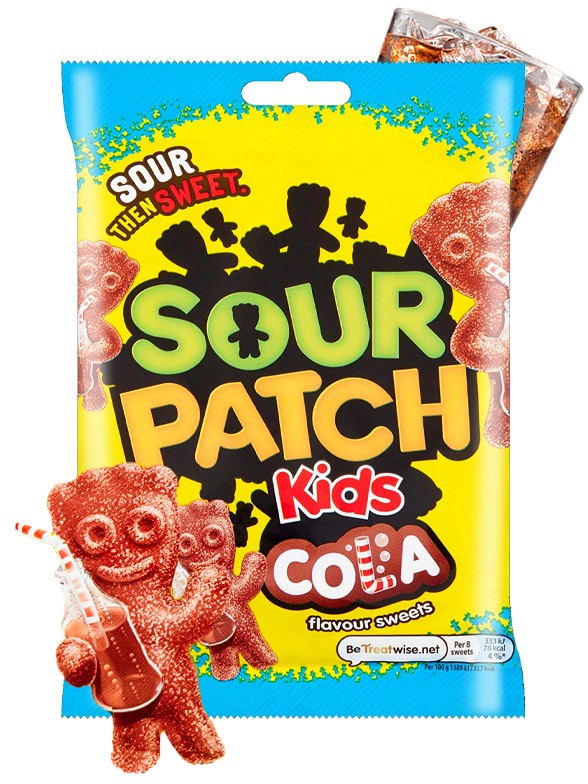 Chuches Sour Patch Kids | Sabor Cola140 grs.
