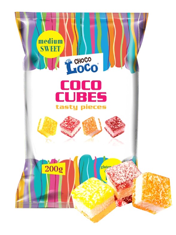 Chuches Cube Fruits & Coco 200 grs.