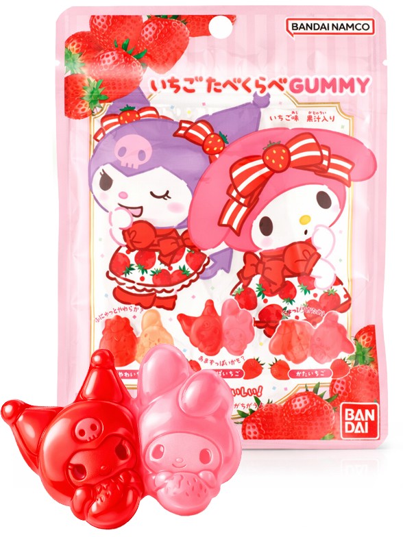Chuches de Fresas | Sabores Duo | Sanrio Characters 38g.