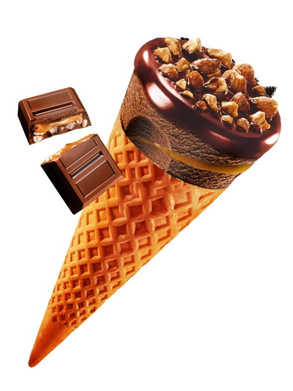 Mini Snack Ice Cream de Chocolate y Caramelo | Messori Bakery | Unidad