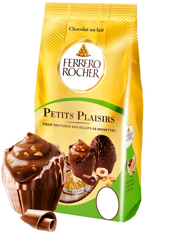 Mini Huevos de Chocolate con Leche | Ferrero Rocher 126 grs.