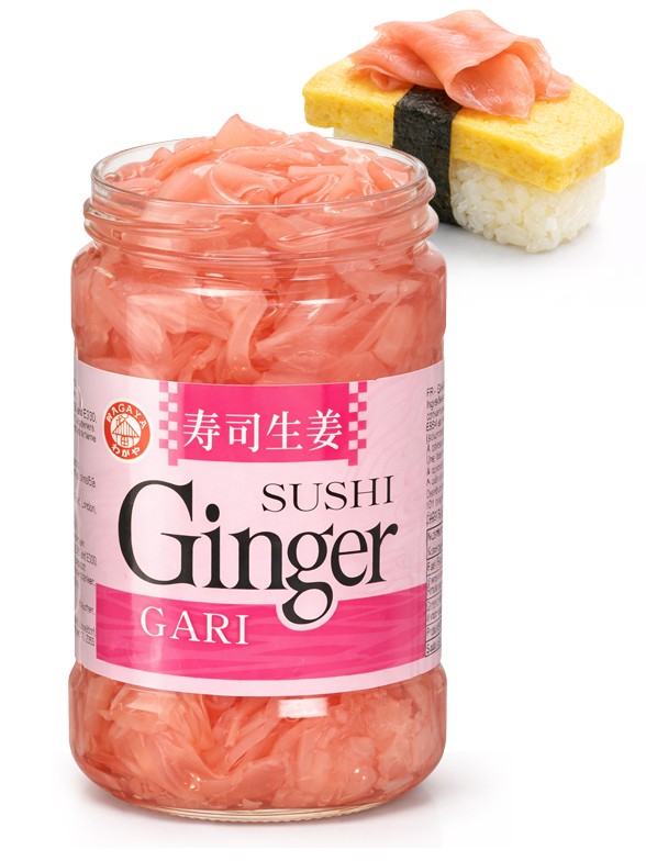 Jengibre Macerado para Sushi | Gari Pink | 75g.