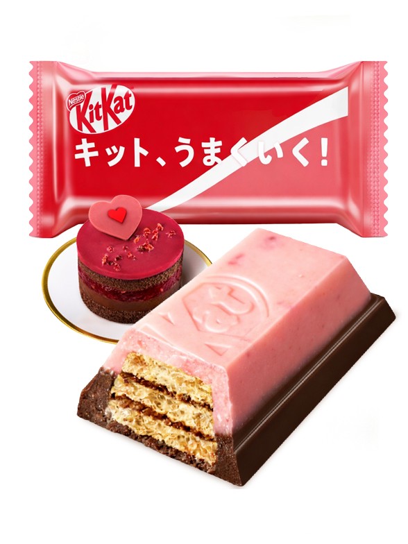 Mini Kit Kat DUO de Fresa y Chocolate | Unidad