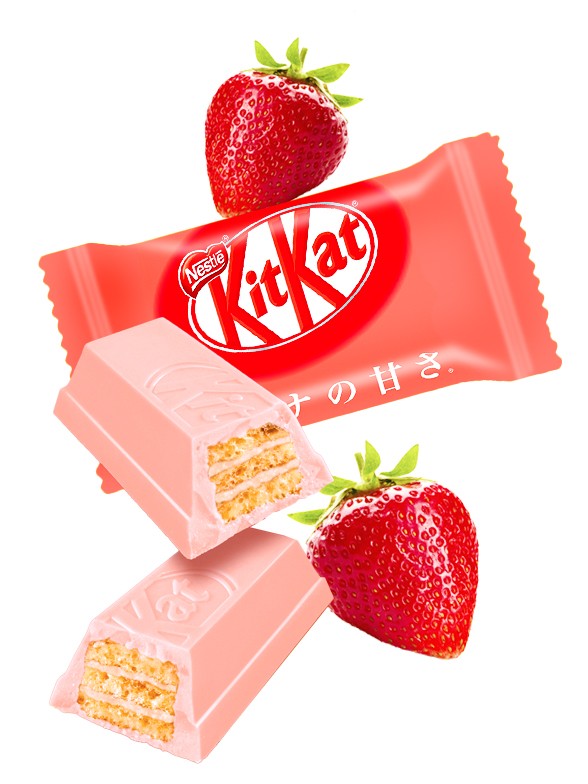 Mini Kit Kat Japonés de Fresa, Edi. Limitada, Unidad