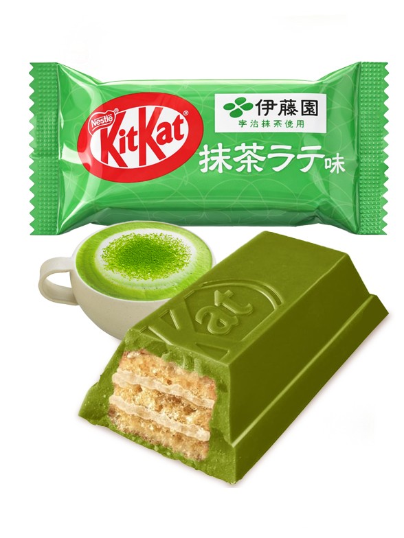 Mini Kit Kat de Matcha Latte | Premium Unidad