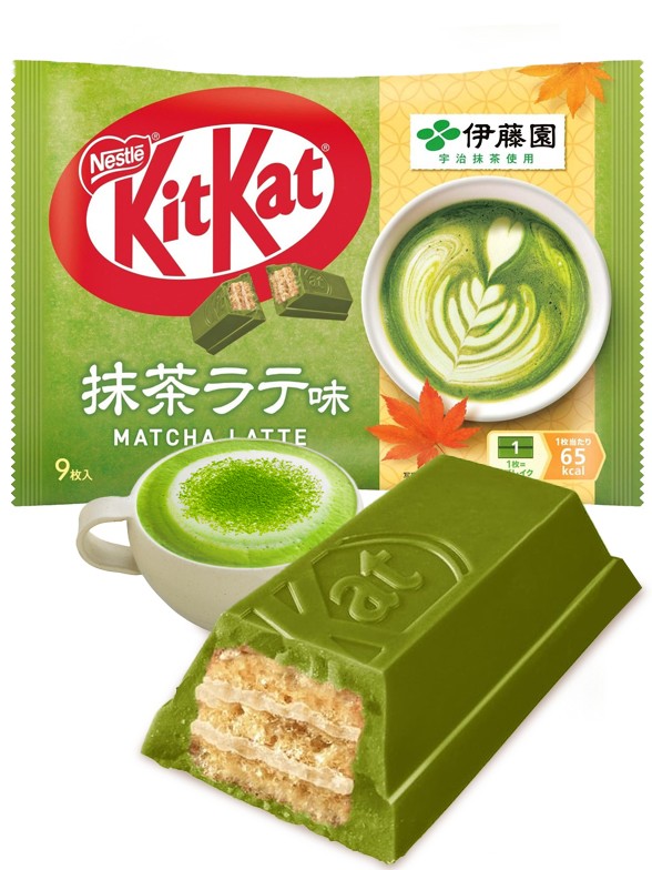 Mini Kit Kats de Matcha Latte | Premium 9 Unidades
