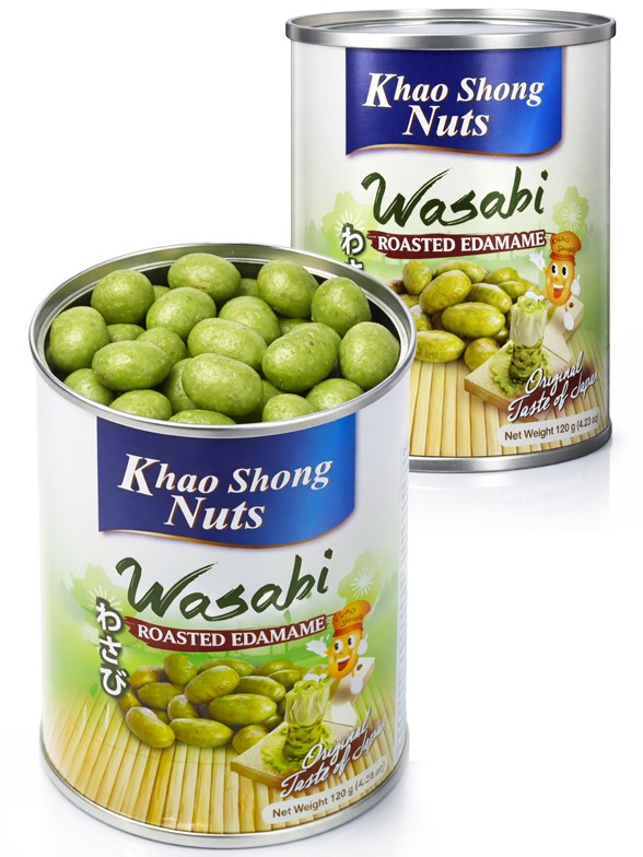 Edamame Tostado con Wasabi 120g.