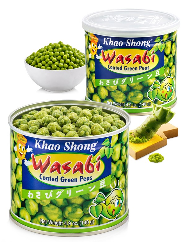Guisantes Verdes Japoneses Sayaendō con Wasabi 140g.