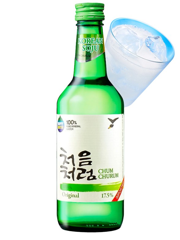 Licor Coreano Soju Chum Churum 360 ml.