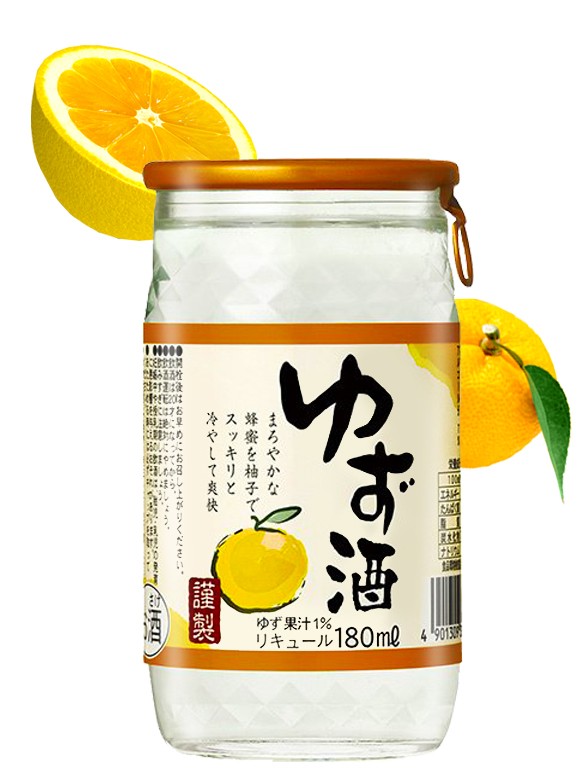 Sake de Yuzu Japonés 180 ml.