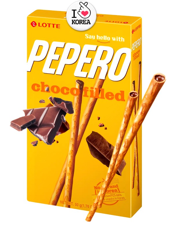 Pepero Relleno de Chocolate | 45g.