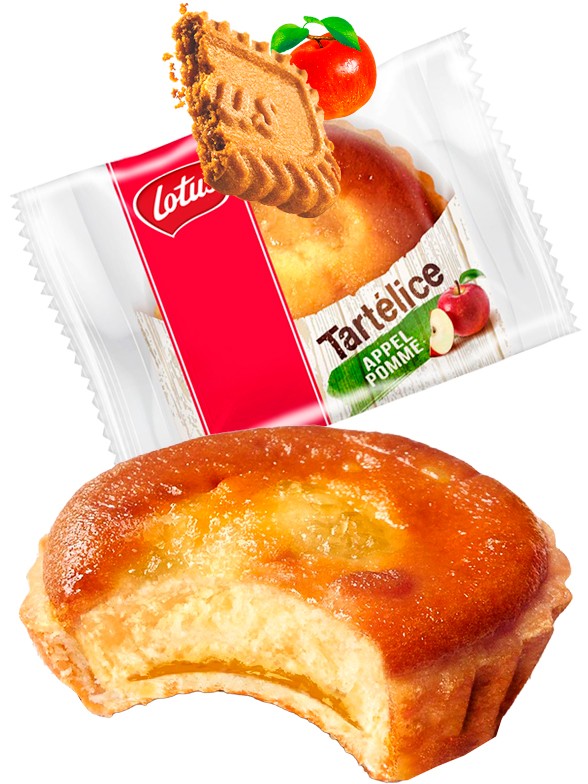 Tartaleta Lotus de Manzana | Unidad 57 grs.