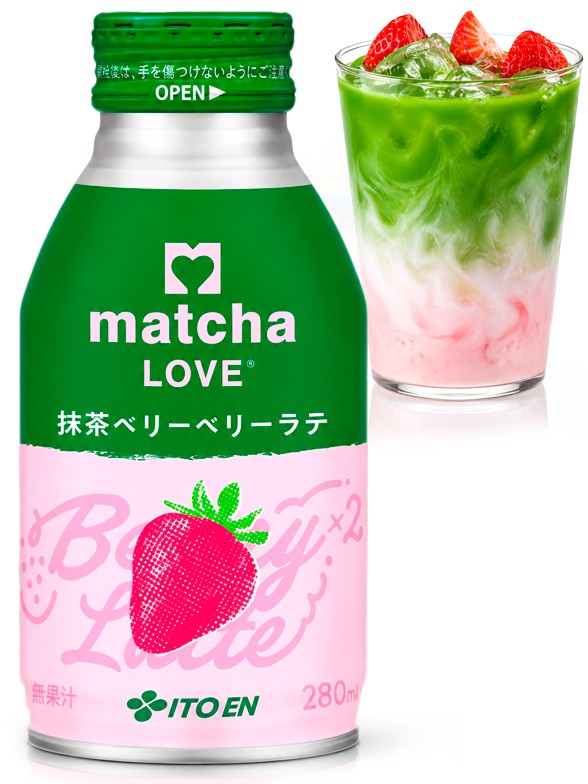 Matcha Latte de Fresa | Matcha LOVE 280 ml.
