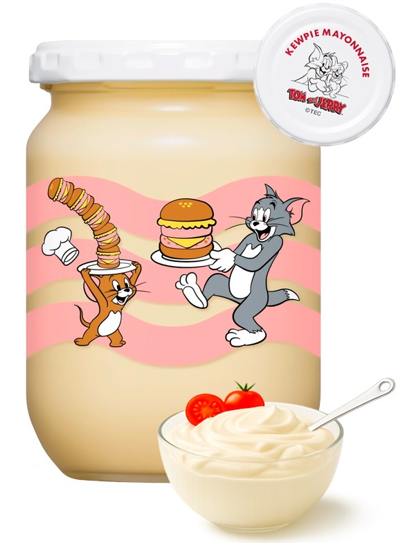 Mayonesa Japonesa Kewpie Frasco | TOM y JERRY Jar 250g.