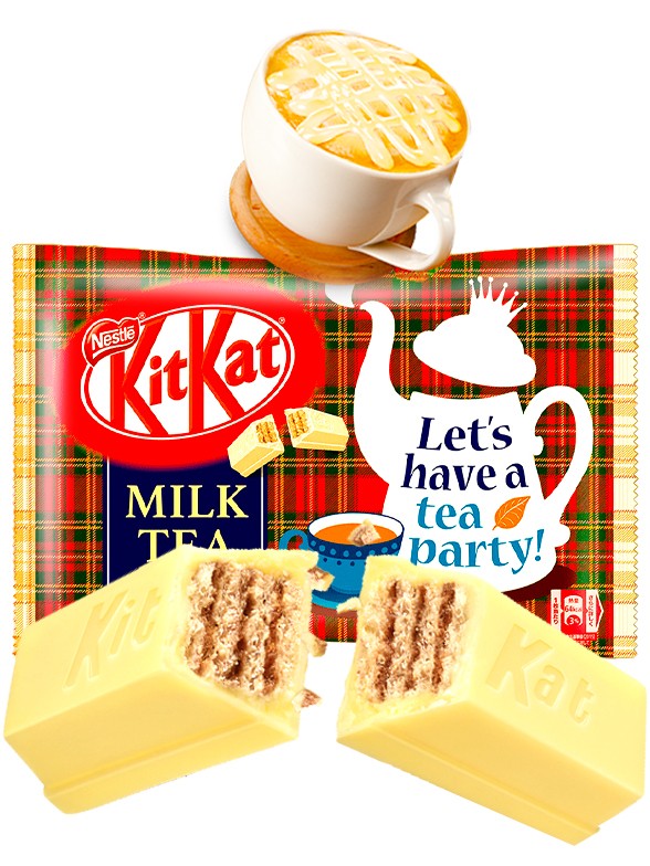 Mini Kit Kats de Té con Leche | Tea Party | TOP VENTAS 7 Unidades