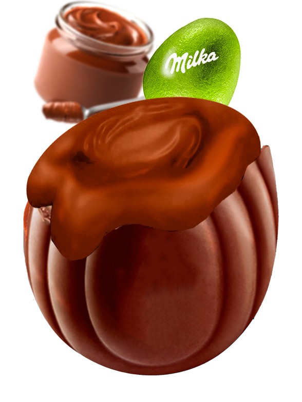 Mini Huevo de Chocolate Nocciola | Milka | Unidad