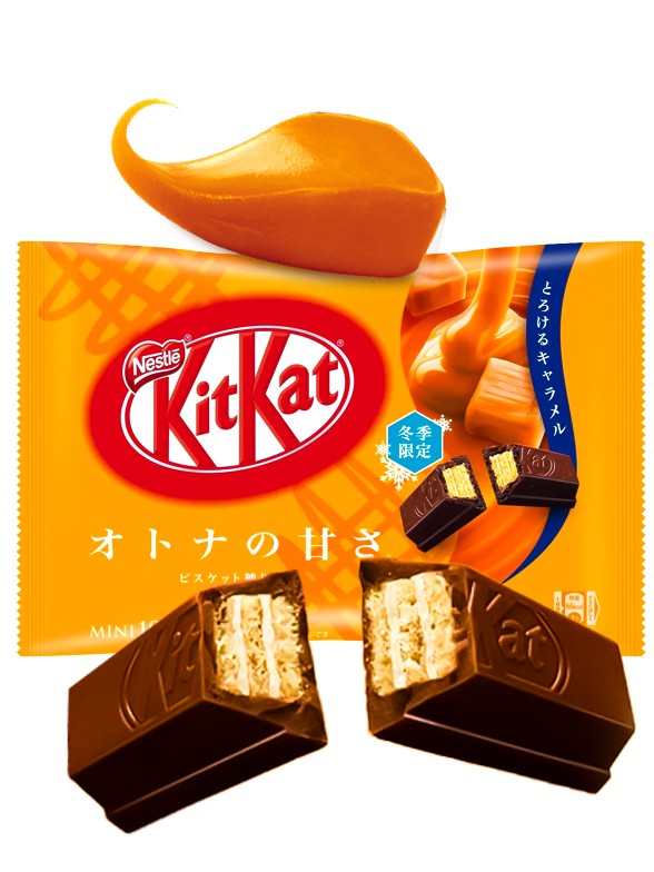 Mini Kit Kats de Chocolate y Caramelo | 10 Unidades | TOP VENTAS