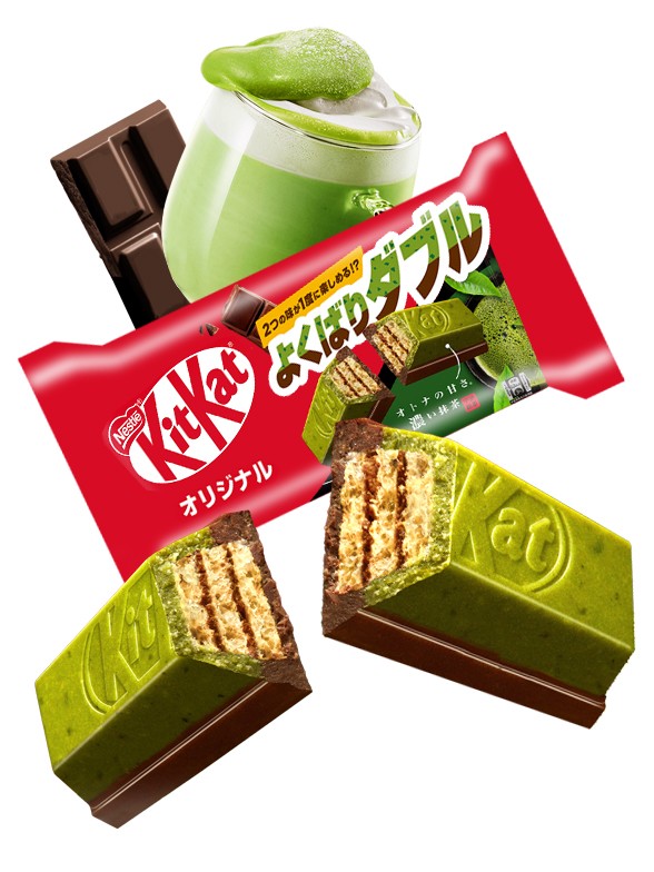 Mini Kit Kat DUO de Matcha y Chocolate | Unidad