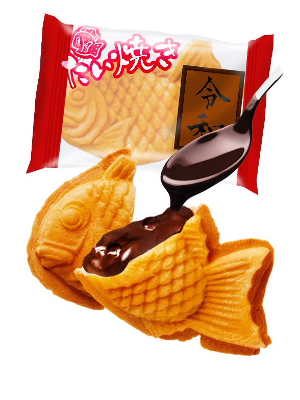 Mini Taiyaki Tradicional de Chocolate 30 grs.