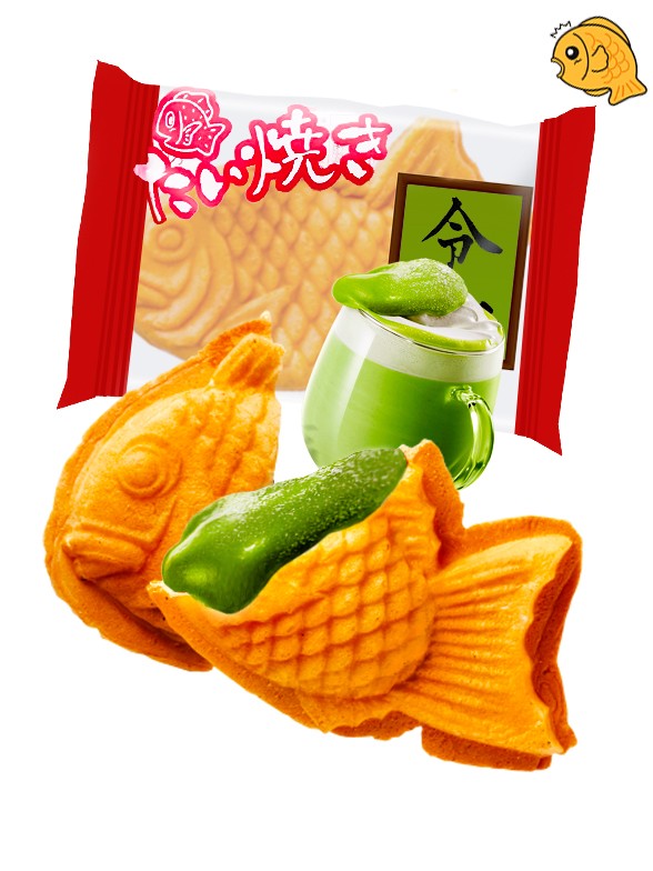 Mini Taiyaki Tradicional de Matcha 30 grs.