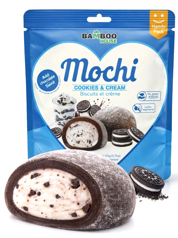 Mochis Daifuku de Cookies & Cream 105g.