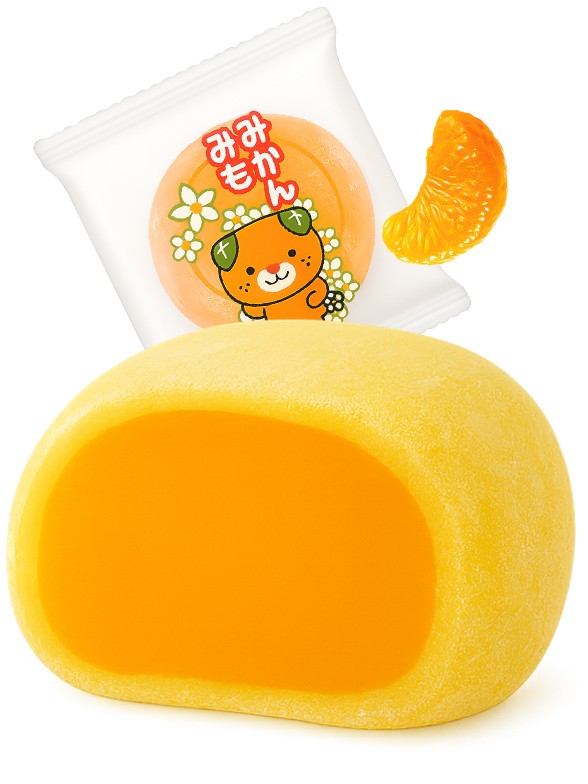Mochi de Mandarina de Ehime | Edición Mascota Mikyan | Unidad