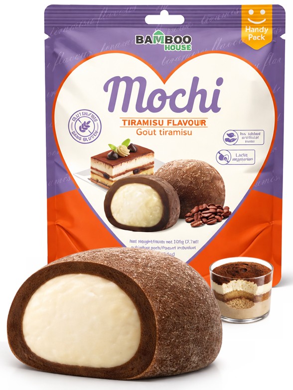 Mochis Daifuku de Tiramisú | Sin Gluten 105g.