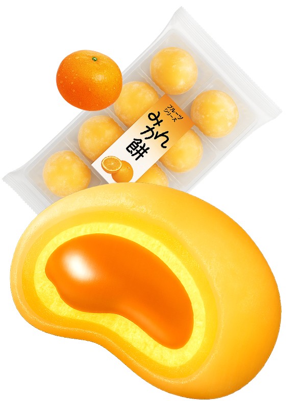 Mochis Japoneses de Mandarina | Receta Kubota 210g.