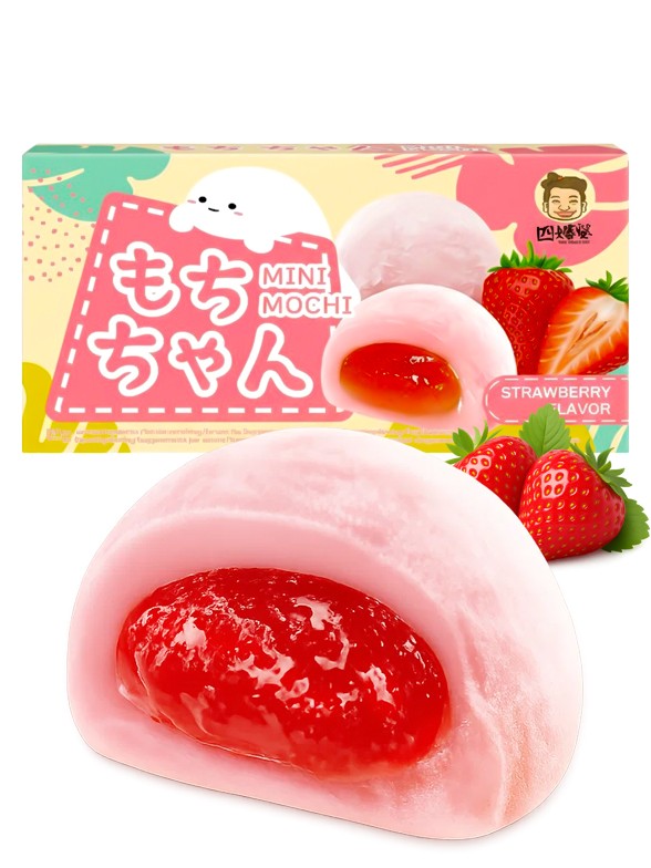 Mini Mochis Daifuku de Fresa | 80g.