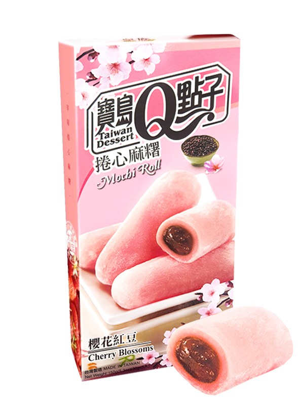 Mochis Cake Roll de Sakura y Azuki | Premium 150 grs