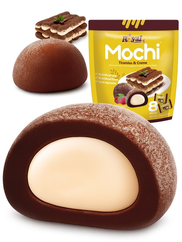 Mochis Daifuku de Crema de Tiramisú | Sin Gluten