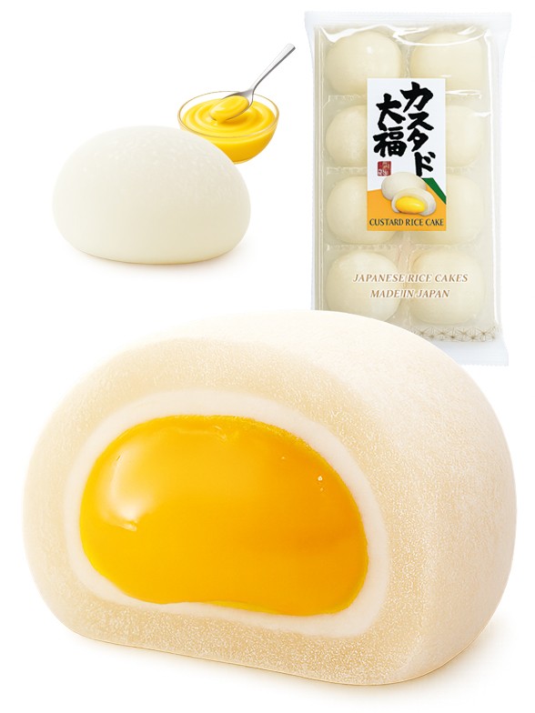 Mochis Japoneses de Crema Pastelera | Receta Kubota 200g.